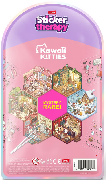 Sticker Therapy 80 Kawaii Kitties Foil Bag Intermediate Series 1