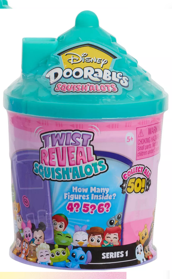 Disney Doorables Twist Reveal Squish'alots Series 1 (Colors Vary)