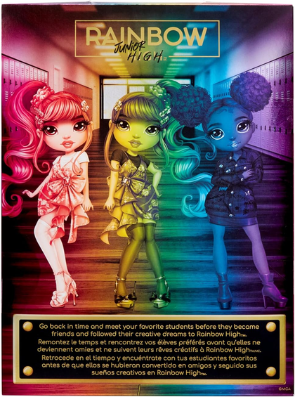 Rainbow High Junior High Special Edition Laurel De’Vious - 9" Red and Orange Posable Fashion Doll with Accessories and Open/Close Soft Backpack. Great Toy Gift for Kids Ages 4-12