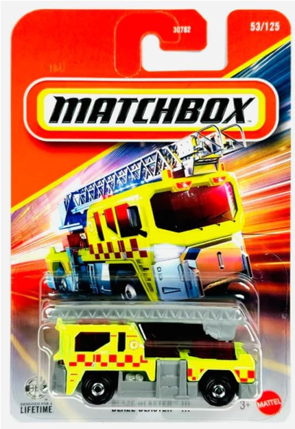 Matchbox Yellow Blaze Blaster III 53/125