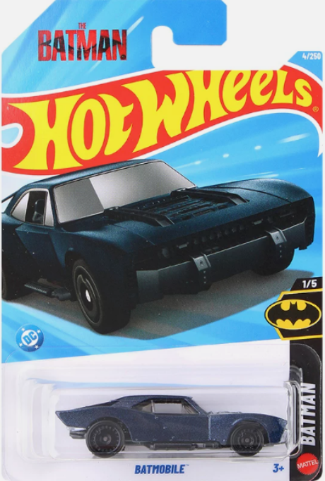 Hot Wheels Batmobile Dark Blue 4/250 Batman 1/5