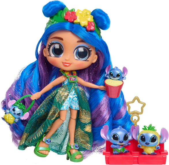 Disney Doorables ADOORBS Deluxe Stitch Superfan Doll, 2 Exclusive Figures | Movie Premiere, Unbox 10 Mini Accessories, Toy Gift For Collectors, Fans, Tweens, Girls & Kids 5 and Up