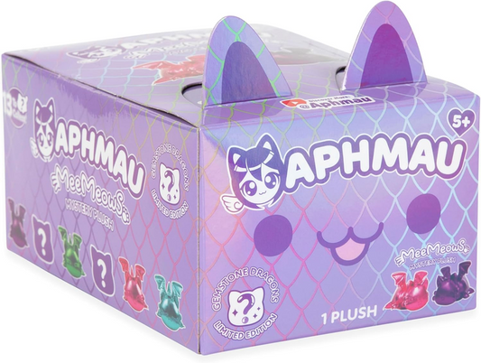 Aphmau 6” MeeMeow Mystery Plush – Dragons, YouTube Minecraft Gaming Channel, Blind Box, 1 of 13 Possible, Fun Dragon MeeMeows Inspired By Minecraft