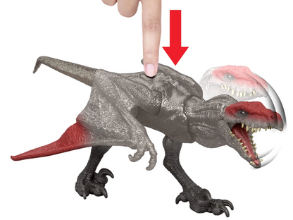 Jurassic World Strike Attack Mutadon Dinosaur Figure, Head Action, Posable & Digital Play