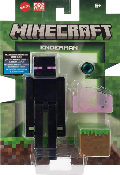 Minecraft Action Figures & Accessories Set, 3.25-inch Scale Collectible Toys with Pixelated Design