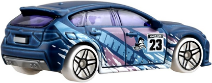 Hot-Wheels Subaru WRX STI 2023 Holiday/Winter Collection 3/5