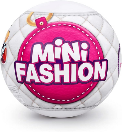 5 Surprise Mystery Capsule Real Miniature Collectible Mini Fashion Brands Series 1 (1)Random, Small Parts, not for Children Under 3