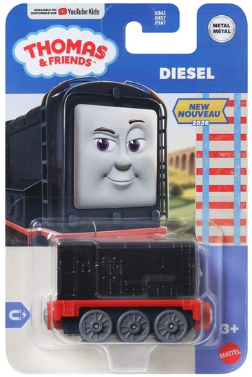 Thomas & Friends Diesel by Fisher Price Die-Cast Push-Around Toy Train Engine