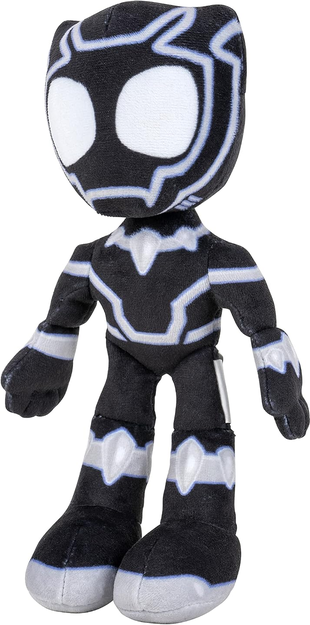 Marvel's Spidey and his Amazing Friends - 8-Inch Little Plush Black Panther - Toys for Kids Ages 3 and up - Toys Featuring Your Friendly Neighborhood Heroes