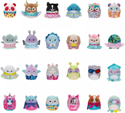 Squishmallows Squishville, Series 12 - Assorted Single - Official Kellytoy - Collectible Mini Stuffed Animal Toy Plush & Accessories, Styles May Vary - Add to Your Squad - Gift for Kids, Girls & Boys