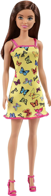 Barbie Doll Yellow Dress w/Butterflies