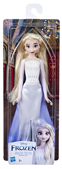 Disney's Frozen 2 Queen Elsa Shimmer Fashion Doll, Removable Clothes, Accessories