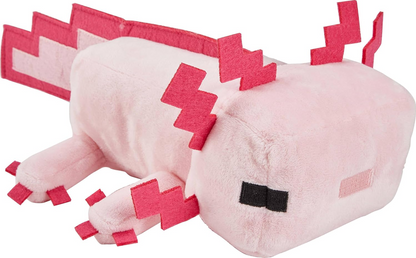 Minecraft Axolotl Basic Plush Character 12" long