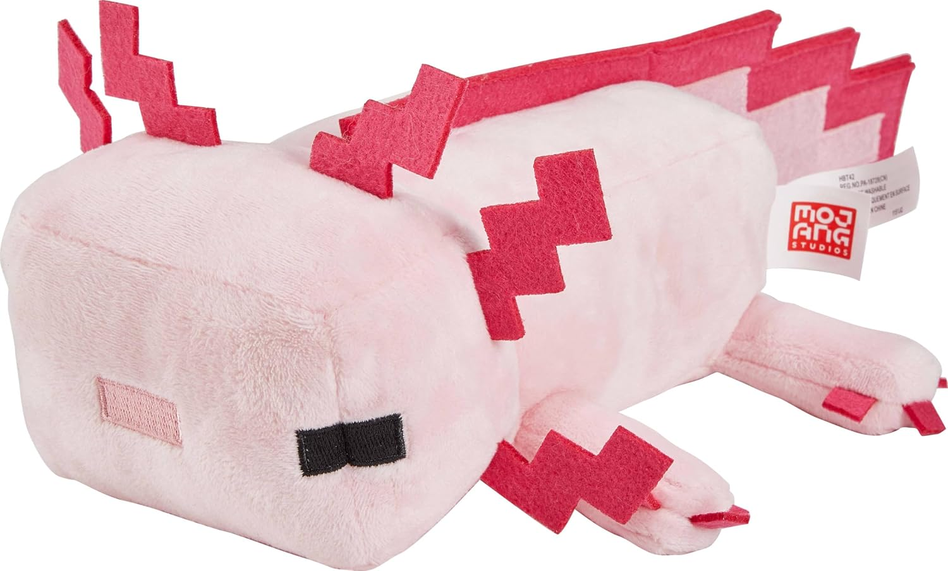 Minecraft Axolotl Basic Plush Character 12" long