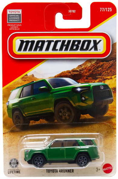 Matchbox Toyota 4Runner Diecast Car [Green]