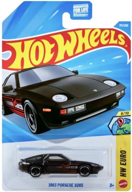 Hot Wheels 1983 Porsche 928S [Black] 171/250 HW Euro 8/10