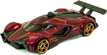 Hot Wheels Mach Speeder Red 158/250 Exoticars 10/10 1:64