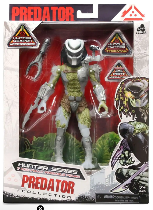 PREDATOR COLLECTION HUNTER SERIES JUNGLE HUNTER 7"