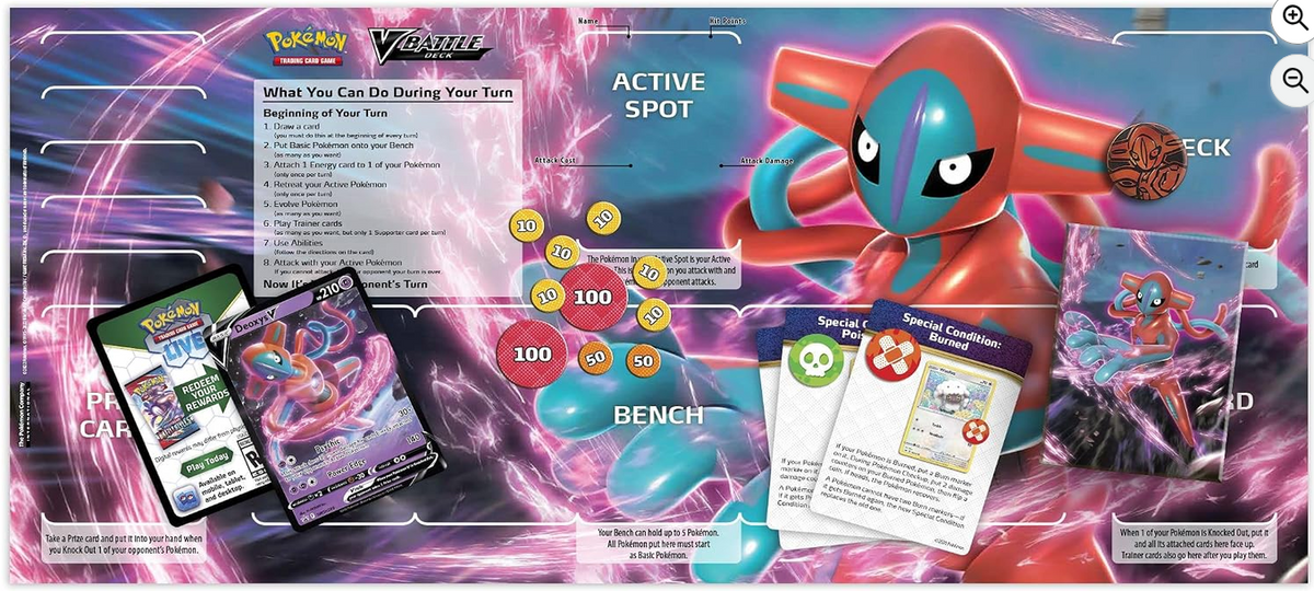 Pokémon TCG: Deoxys V Battle Deck (60 Cards, Ready to Play)
