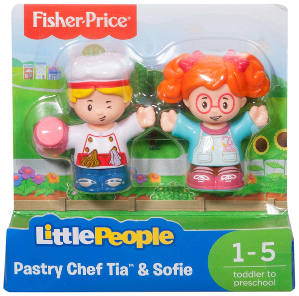 Fisher-Price Little People Pastry Chef Tia & Sofie