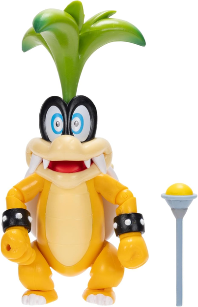 Super Mario 4" Iggy Koopa Action Figure