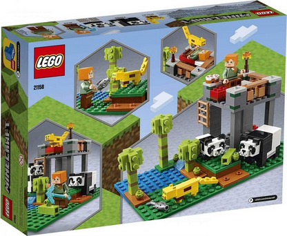 LEGO Minecraft The Panda Nursery 21158 Construction Toy for Kids, Great Gift for Fans of Minecraft and Pandas (204 Pieces)