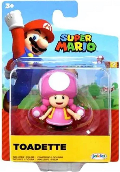 Super Mario Toadette 2.5 Inch Action Figure