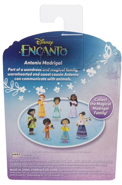Encanto Disney Small Antonio Madrigal Doll Playset, 2 Pieces