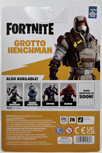 FORTNITE 4" Solo Mode Grotto Henchman Articulated Action Figure