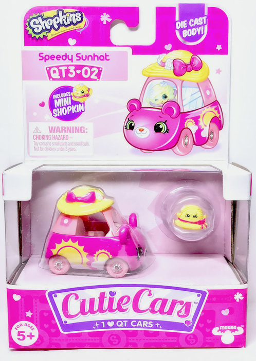 Shopkins Cutie Cars Season 3 Speedy Sunhat