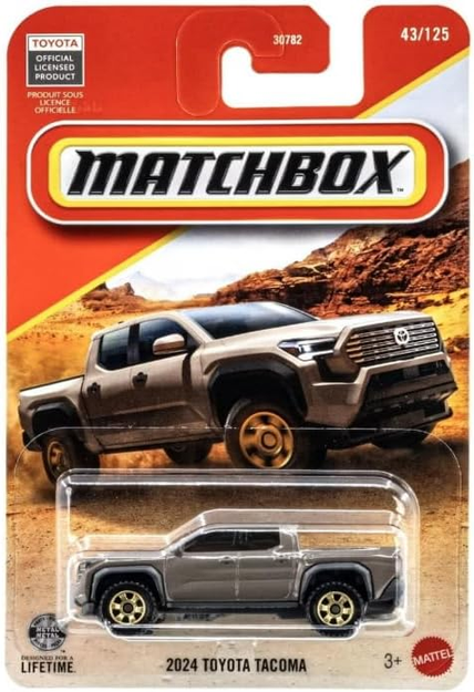 Matchbox 2024 Toyota Tacoma [Tan] 43/125-1:64 Scale Diecast Toy Vehicle