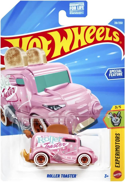 Hot Wheels Pink Roller Toaster 39/250 Experimotors 3/5