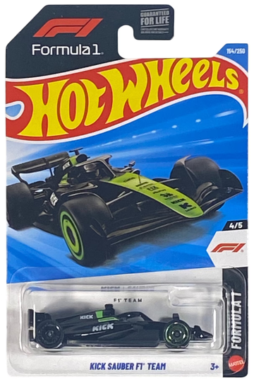 Hot Wheels Kick Sauber F1 Team 154/250 Formula 1 Series 4/5