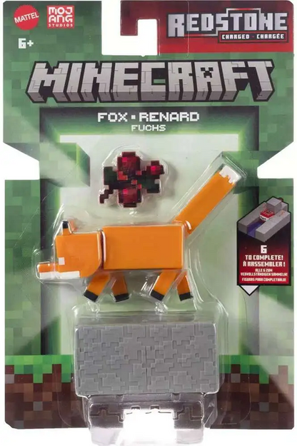 Minecraft Redstone Charged Pig Action Figure 6+ Years