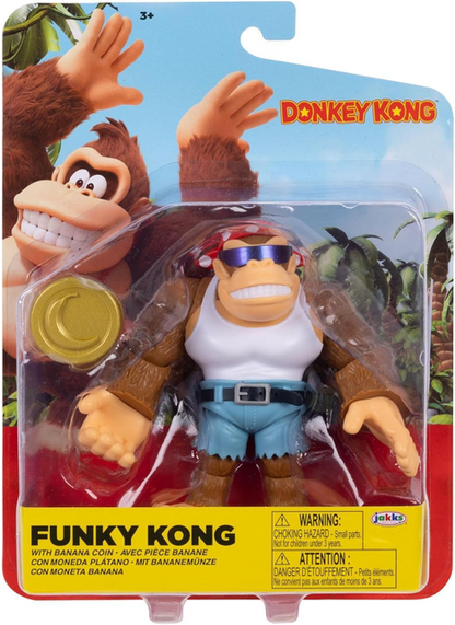 Super Mario 4" Figure Funky Kong