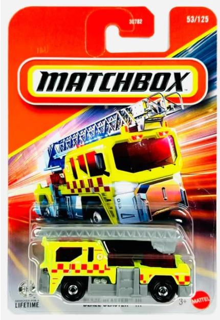 Matchbox Blaze Blaster III Yellow 53/125 Fire Truck