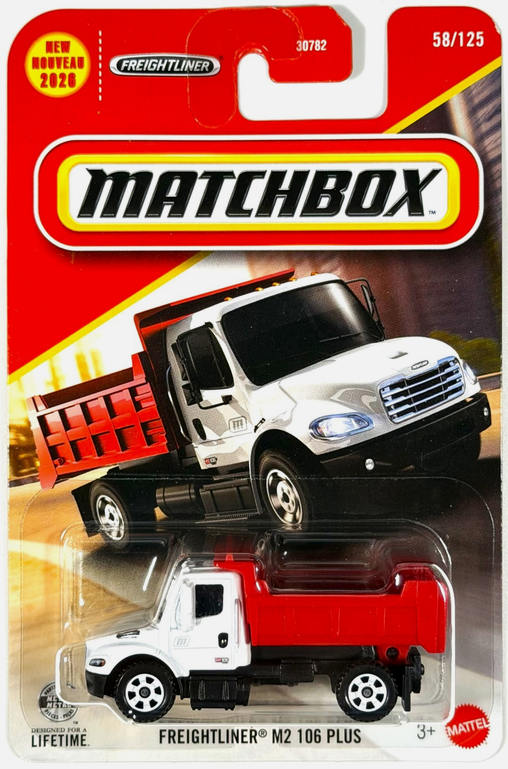 Matchbox Freightliner M2 106 Plus Red 58/125