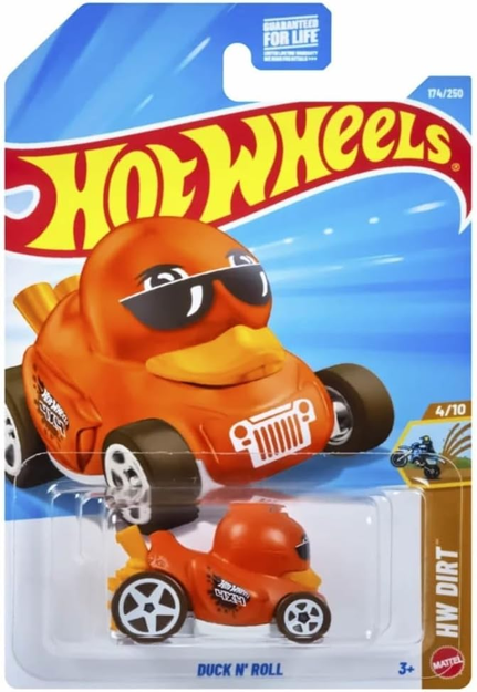 Hot Wheels Duck N' Roll Orange (174/250) HW Dirt 4/10