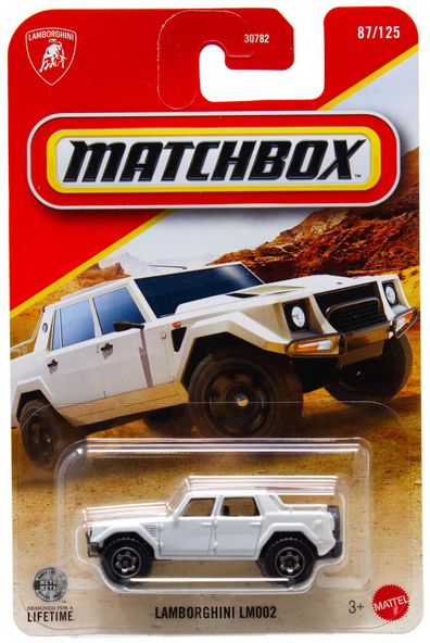 Matchbox Lamborghini LM002 Diecast Car [White] 87/125