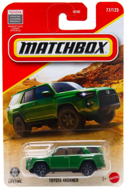 Matchbox Toyota 4Runner Diecast Car [Green] 77/125