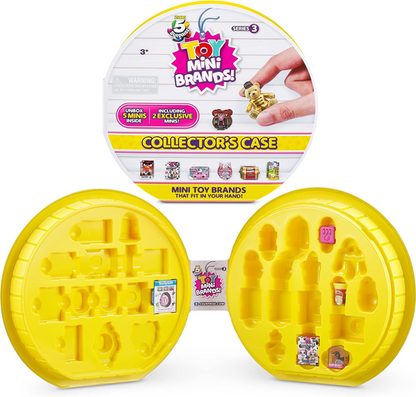ZURU Mini Brands Collector's Case Series 3 - 30 Mini Brand Collectibles with 5 Mystery Minis