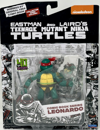 Teenage Mutant Ninja Turtles LEONARDO Eastman & Laird's Comic Book Series 4.5" Figure 2024 Playmates