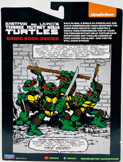 Teenage Mutant Ninja Turtles LEONARDO Eastman & Laird's Comic Book Series 4.5" Figure 2024 Playmates