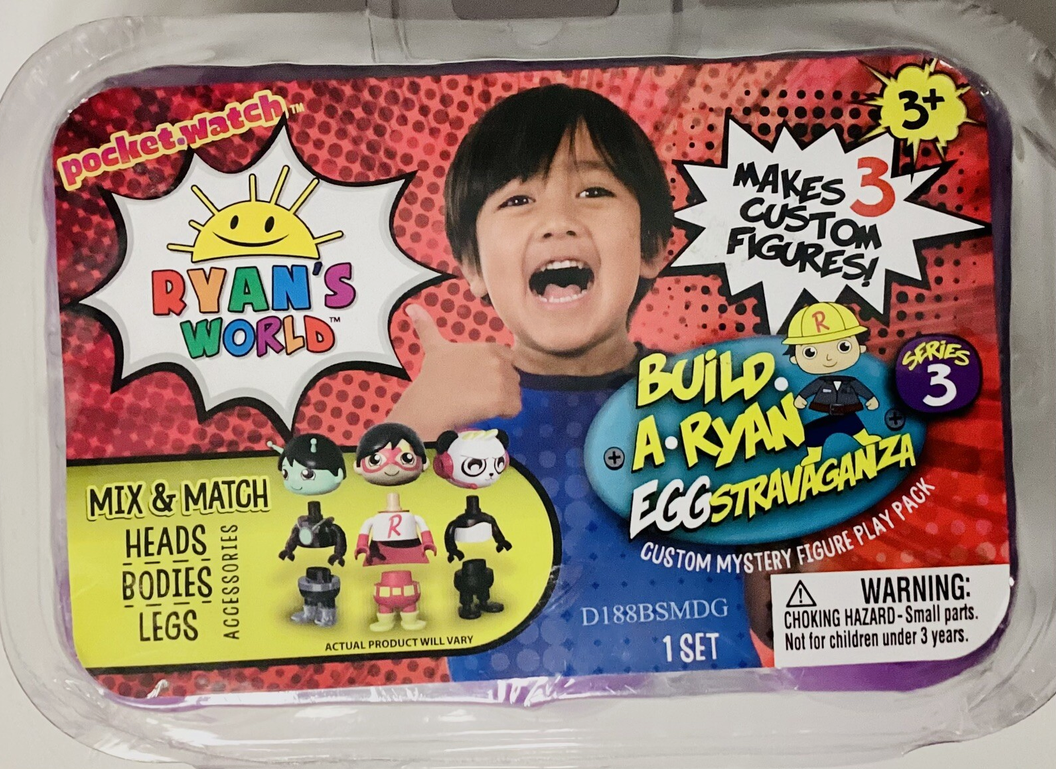 Ryan's World Eggstravaganza Series 3 Mystery Mix & Match