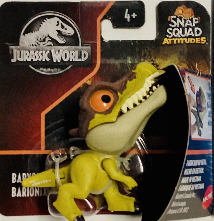 Jurassic World Snap Squad Baryonyx Figure