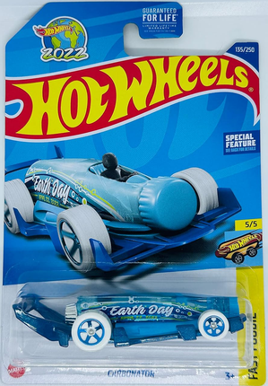 Hot Wheels CARBONATOR Earth Day Blue 135/250 Real Bottle Opener Fast Foodie 5/5