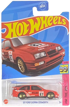 Hot Wheels '87 Ford Sierra Cosworth Red 2/250 HW:The '80s 1/10
