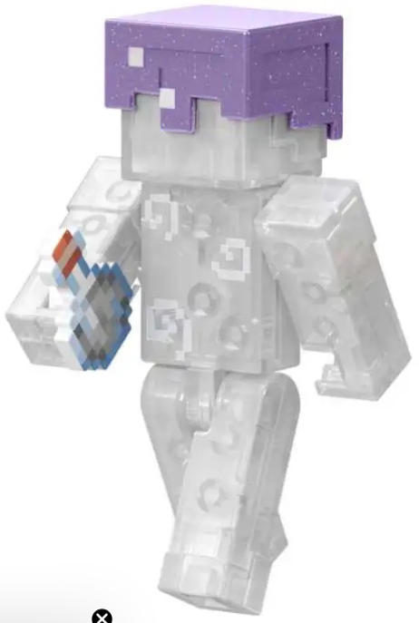Minecraft Invisible Steve Action Figure