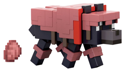 Minecraft Armored Wolf Action Figure & Accessories Set, 3.25-inch