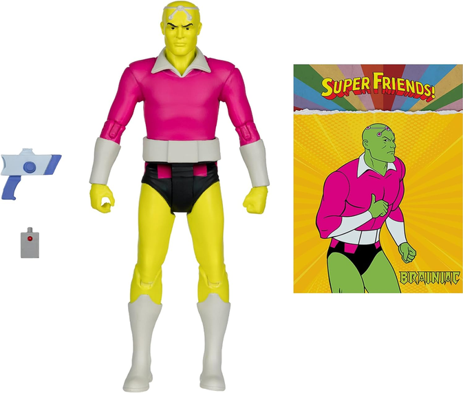 McFarlane Toys- DC Retro Brainiac (Super Friends) 6in Action Figure